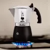 Bialetti Brikka Moka pott 0,1 L Must, Roostevaba teras