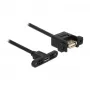 USB-kaabel DeLOCK 1m USB2.0 Micro-B/USB2.0-A