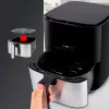Clatronic FR 3782 H, õhufritüür, 5 l, 80 °C, 200 °C, üksikpilt, must, roostevaba teras
