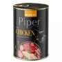 Märg kassitoit Dolina Noteci Piper Animals kanaga 400 g, täisväärtuslik sööt täiskasvanud kassidele, 11% valku, 5% rasva, 80% niiskust