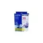 Brother Gloss Laminated Labelling Tape - 36 mm, Red on valge sildistuslint TZ