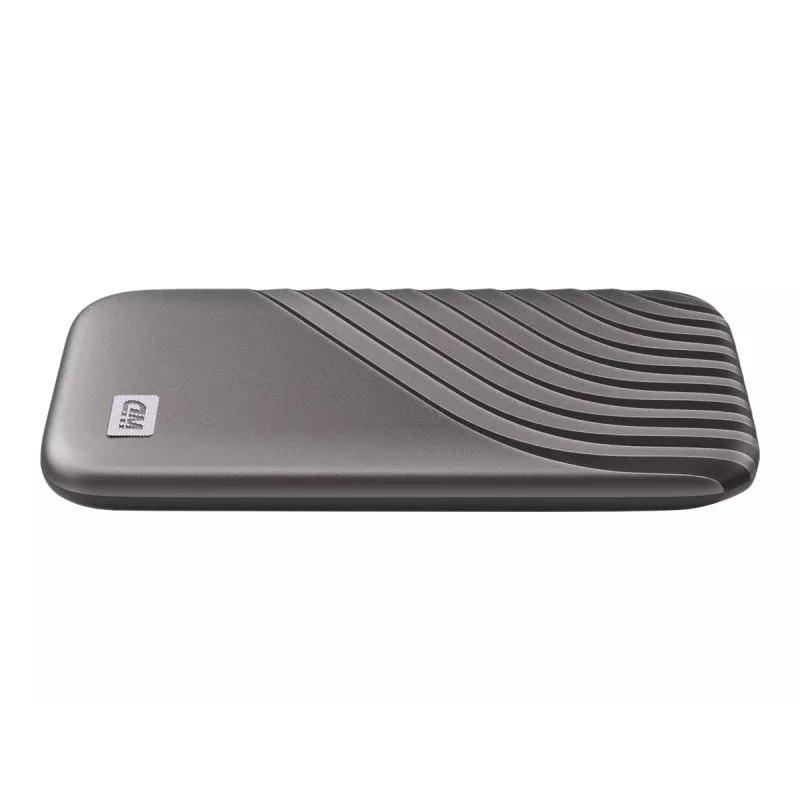 WD My Passport SSD WDBAGF0040BGY - SSD - krüpteeritud - 4 TB - väline (kaasaskantav) - USB 3.2 Gen 2 (USB-C pistik) - 256-bit AES - hall