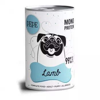 PAKA ZWIERZAKA Pepe Lamb - märg koeratoit - 400 g
