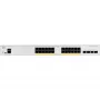 Cisco - Catalyst 1000-24P-4G-L - Switch - hallatav - 24 x 10/100/1000 (PoE+) + 4 x Gigabit SFP (ühendus) riiulipaigaldus PoE+ (195 W)