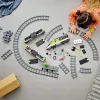 LEGO 60337 City Express reisirongi komplekt – kaugjuhitav mänguasi lastele, poistele ja tüdrukutele, töötavate esitulede, 2 vaguni ja 24 rööpatükiga