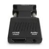 SAVIO CL-145 VGA-HDMI muundur, heli, Full HD, must