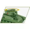 Ehituskomplekt Cobi T-34-85 tanki mudel — 110 osa, vanus 6+, roheline