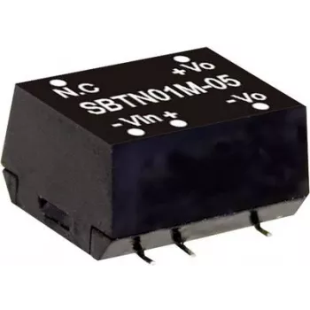 Toiteadapter MEAN WELL SBTN01M-12 1W Sisend 10.8-13.2V Väljund 12V