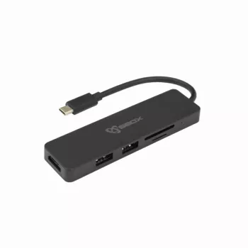 Sbox TCA-51 USB USB-C->HDMI/USB-3.0/SD+TF