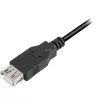 USB-kaabel Sharkoon 2m USB A must