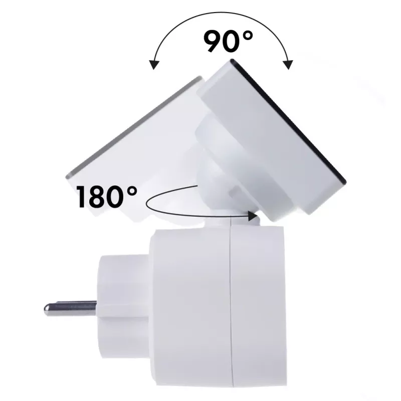 Energiavattmeeter GreenBlue GB620E 220V vooluvõrku, max 16A, pistikühendusega võimsuse/energia monitor