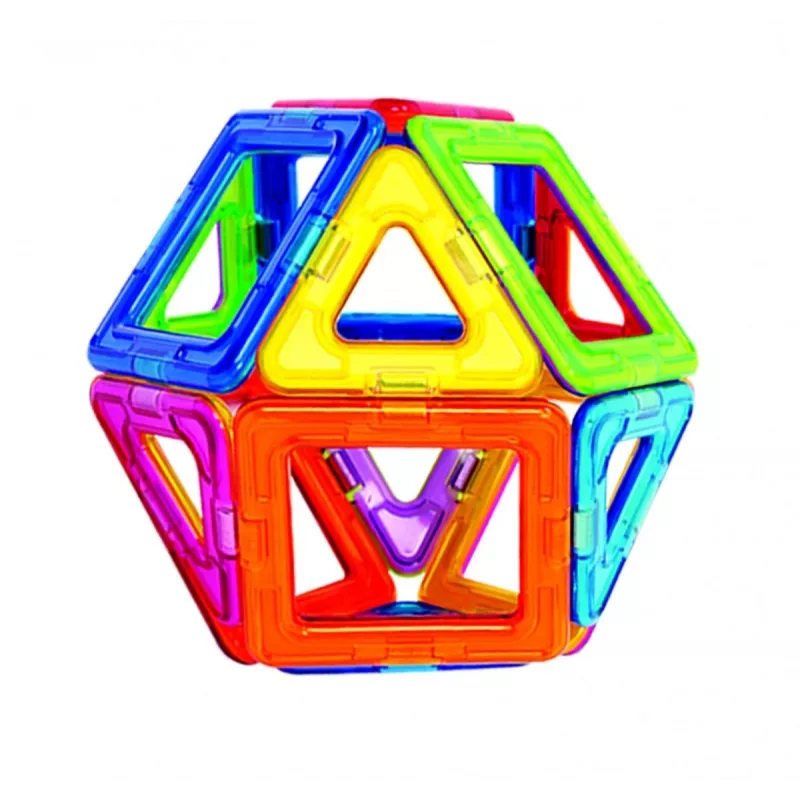 Magnetiline ehituskomplekt MAGFORMERS 14-osaline komplekt — 14 magnetilist geomeetrilist klotsi