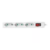 Pikendusjuhe LogiLink LPS230 1.5 m 3 vahelduvvoolupesaga siseruumidesse valge
