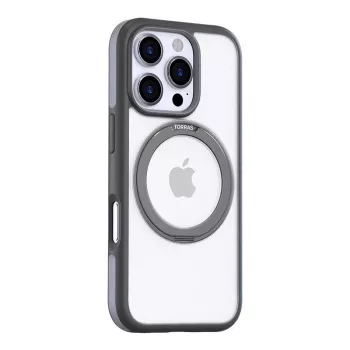 Ümbris Torras Ostand R Fusion iPhone 16 Pro 15.5 cm Hall Läbipaistev
