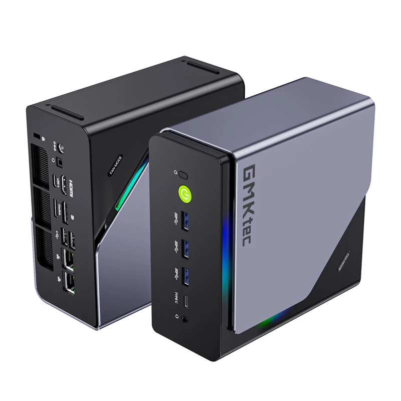 Mini-arvuti GMKtec K12 Ryzen 7 H, 16GB RAM, 32GB + 1TB SSD, Windows 11 Pro