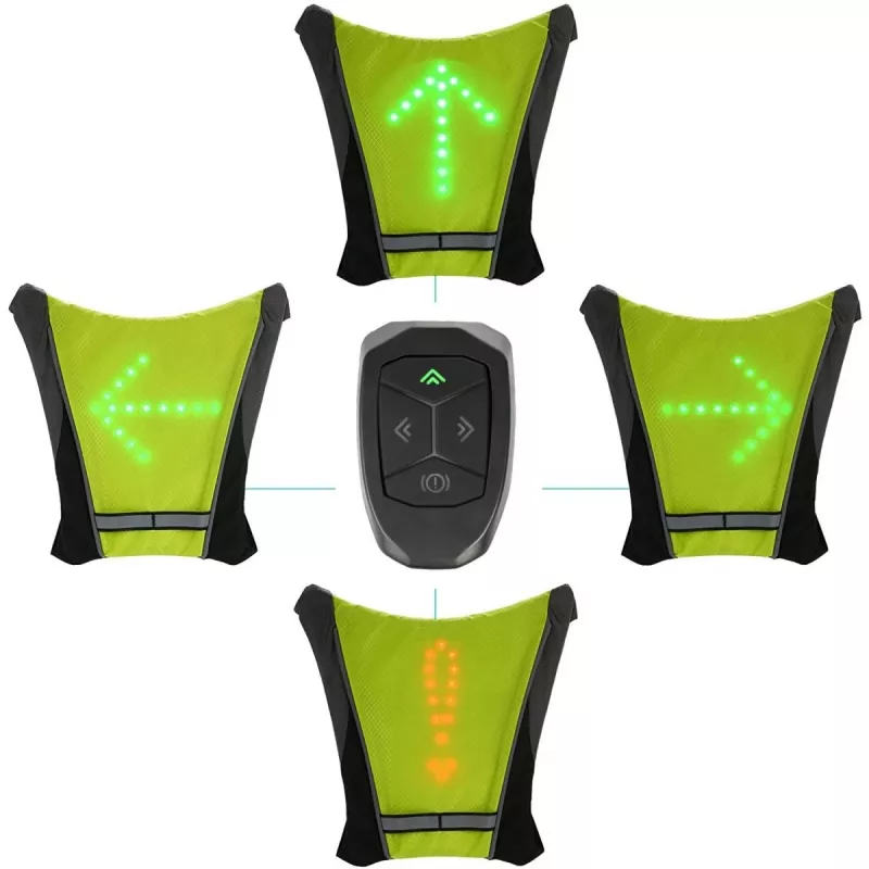 Maclean MCE420 ohutusvest LED-märgutulega