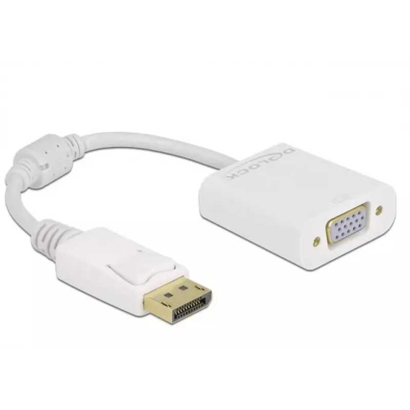 Adapter DisplayPort 1.2 isane VGA emasele DeLOCK 61007