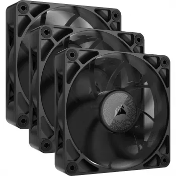 Korpuse ventilaator Corsair iCUE LINK RX120 MAX 12 cm Must 3 tk 400–2000 p/min