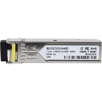 BlueOptics SFP-BX1550-40-BO fiiberoptiline võrgusaatja-moodul 1250 Mbit/s (SFP-BX1550-40-BO)