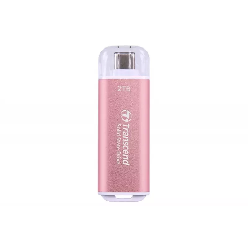 Väline pooljuhtketas TRANSCEND TS2TESD300P 2 TB USB-C, kuni 1050/950 MB/s, alumiinium, sinine