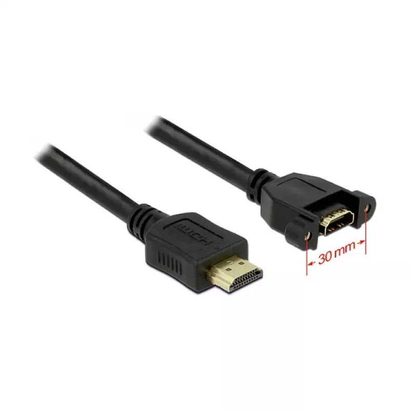 HDMI-kaabel DeLOCK 1m 2xHDMI