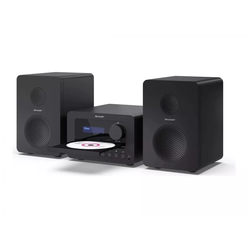 Sharp TOKYO FM Hi-Fi Mikrosüsteem | XL-B514(BK) | AUX-sisend | Bluetooth | CD-mängija | FM-raadio