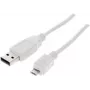 USB-kaabel ShiverPeaks BS77182-W 1,8 m USB 2.0 Micro-USB B valge