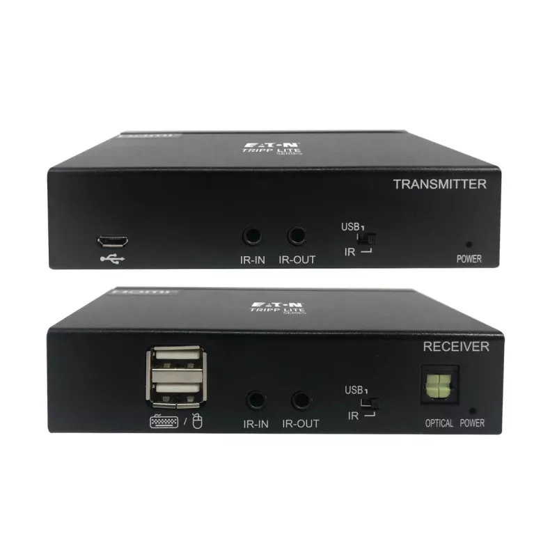 Eaton Tripp Lite Series DisplayPort-HDMI üle Cat6 pikenduskomplekt KVM-toega, 4K 60Hz, 4:4:4, USB, PoC, HDCP 2.2, kuni 230 jalga, TAA - Video/Heli laiendus, HDMI, Di