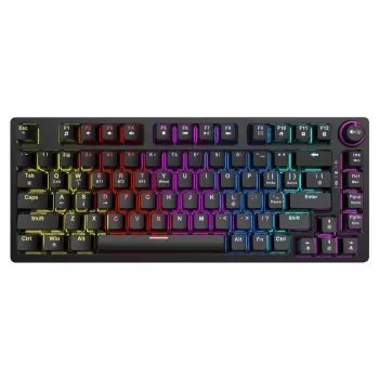 Savio Phenix SAVGK-RED mänguklaviatuur USB RF juhtmevaba Bluetooth QWERTY