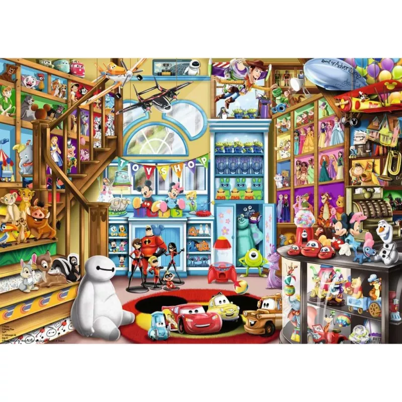 Pusle Ravensburger Disney Pixar Toy Store 1000 tk Koomiksid