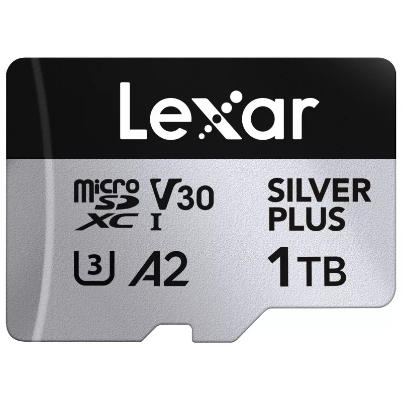 Välkmälu Lexar 1TB UHS-I MicroSDXC SILVER PLUS