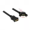 HDMI kaabel DeLOCK 0,25m 2xHDMI