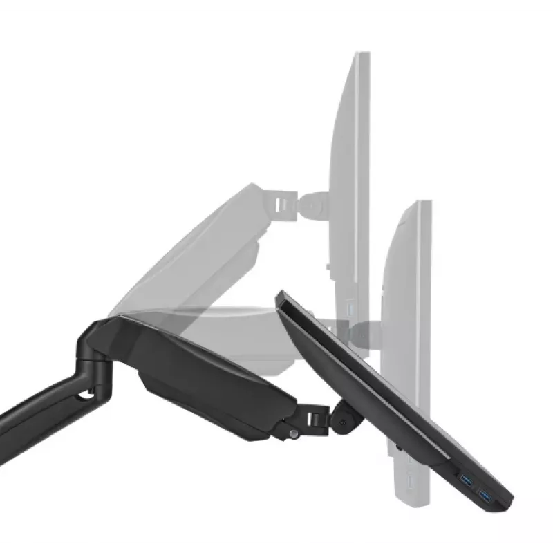 Monitor Arm up up ökonoomne interaktiivne tasakaalustusseade ühe monitori jaoks VESA 75x75 / 100x100