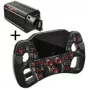 Asetek SimSports Invicta Formula rool - Punane + Invicta roolialus (27 Nm)