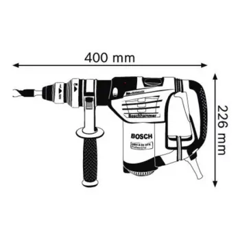 Bosch 0 611 332 101 löökpuur 900 W 800 p/min