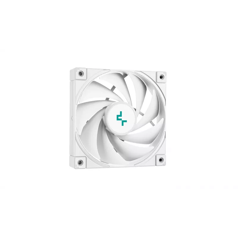 DeepCool AK500S Digital SE — 5 soojustoru, 120 mm FDB-ventilaator, PWM, mitmevärviline LED, valge, toetab Inteli LGA1150 ja AMD pesasid
