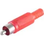 RCA-pistik ShiverPeaks BS51400-R punane isane