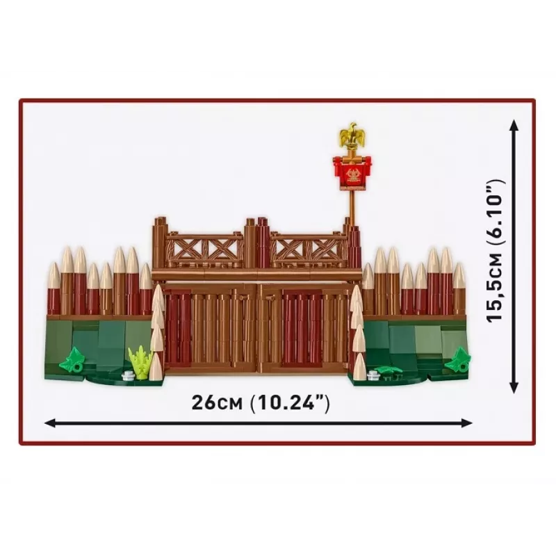 Cobi ehituskomplekt Imperium Romanum — Rooma laagri värav, 591 tükki