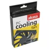 Ventilaator Akasa Must 12cm AK-174BKT-B