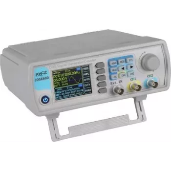 Joy-it JDS6600 funktsioonigeneraator võrgutoitega 0 Hz - 60 MHz 2 kanaliga siinus, kolmnurk, ristkülik, impulss, müra, Lorentzi kõver (JT-JDS6600)