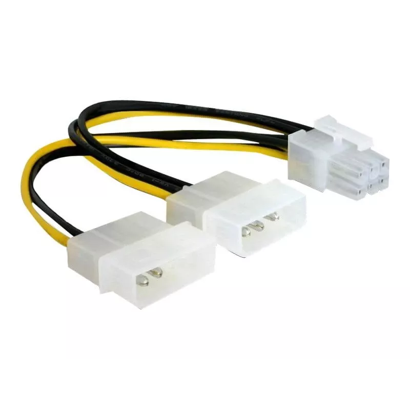 Toitekaabel PCI Express kaardile DeLOCK 82315 0,15m