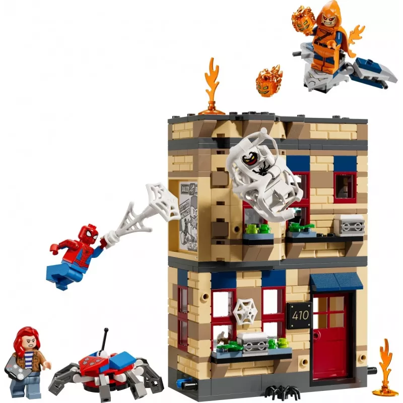 LEGO Marvel komplekt 76317 Peeter Parkeri korter Ämblikmehe minifiguuriga
