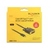 USB-C DVI-adapter DeLOCK 1 m 85320