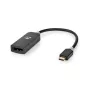 Nedis USB-adapter USB 3.2 Gen1 - USB-C™ pistik, DisplayPort pesa, 0,20 m, ümmargune, kullatud, PVC, hall