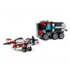 LEGO Creator 2-in-1 lameveoauto koos helikopteriga komplekt 31146, ümberehitatav mudel lastele