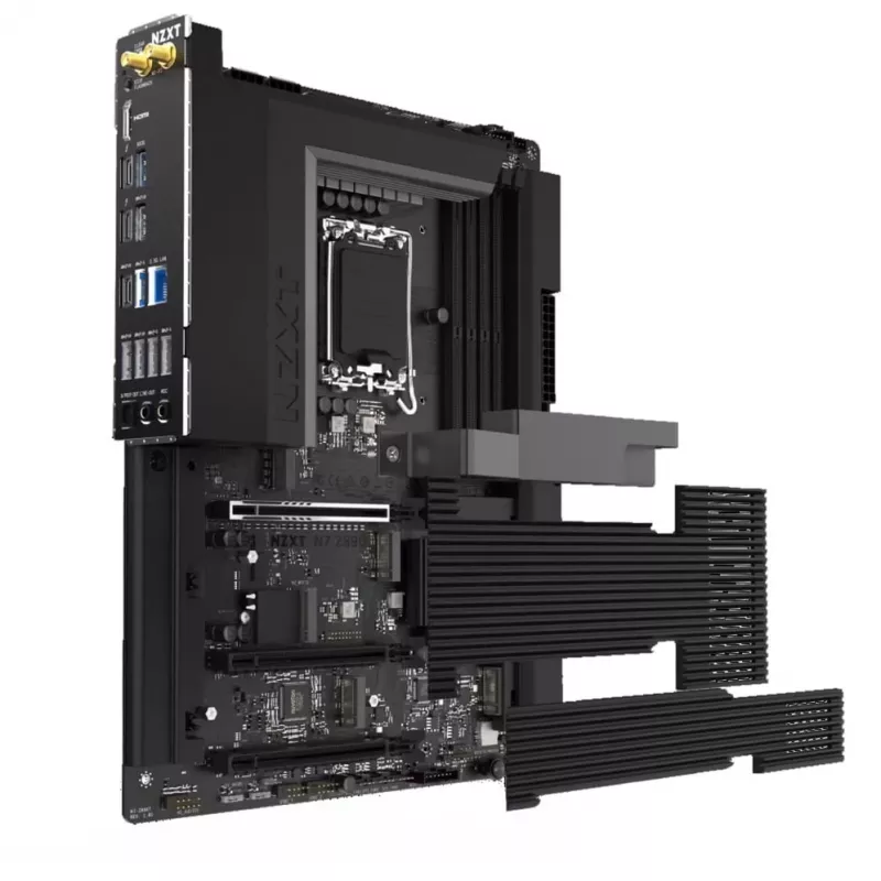 NZXT N7 Z890 ATX emaplaat - Must
