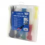 Kaabliside LogiLink KAB0019 nailon must sinine roheline punane valge