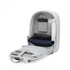 Seljakott XDDESIGN Bobby Edge vargusvastane valge — 17 L, mahutab 16-tollise sülearvuti, veekindel, 1,1 kg