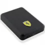 Ferrari Võimsusbank FEPB5MNCAK 15W 5000mAh Must/Must Metal Logo MagSafe
