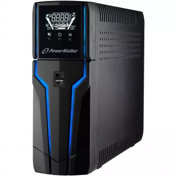 PowerWalker VI 1000 GXB - UPS - vahelduvvool 162 - 290 V - 600 W - 1000 VA - 9 Ah - USB - väljundporte 4